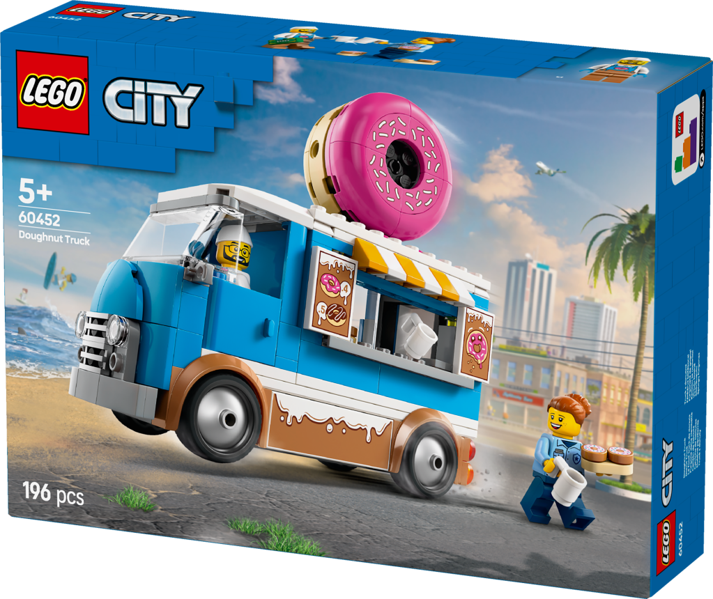 boîte LEGO City 60452 : Le Food-Truck de Donuts