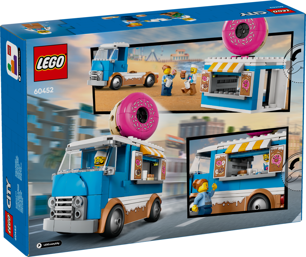 boîte LEGO City 60452 : Le Food-Truck de Donuts