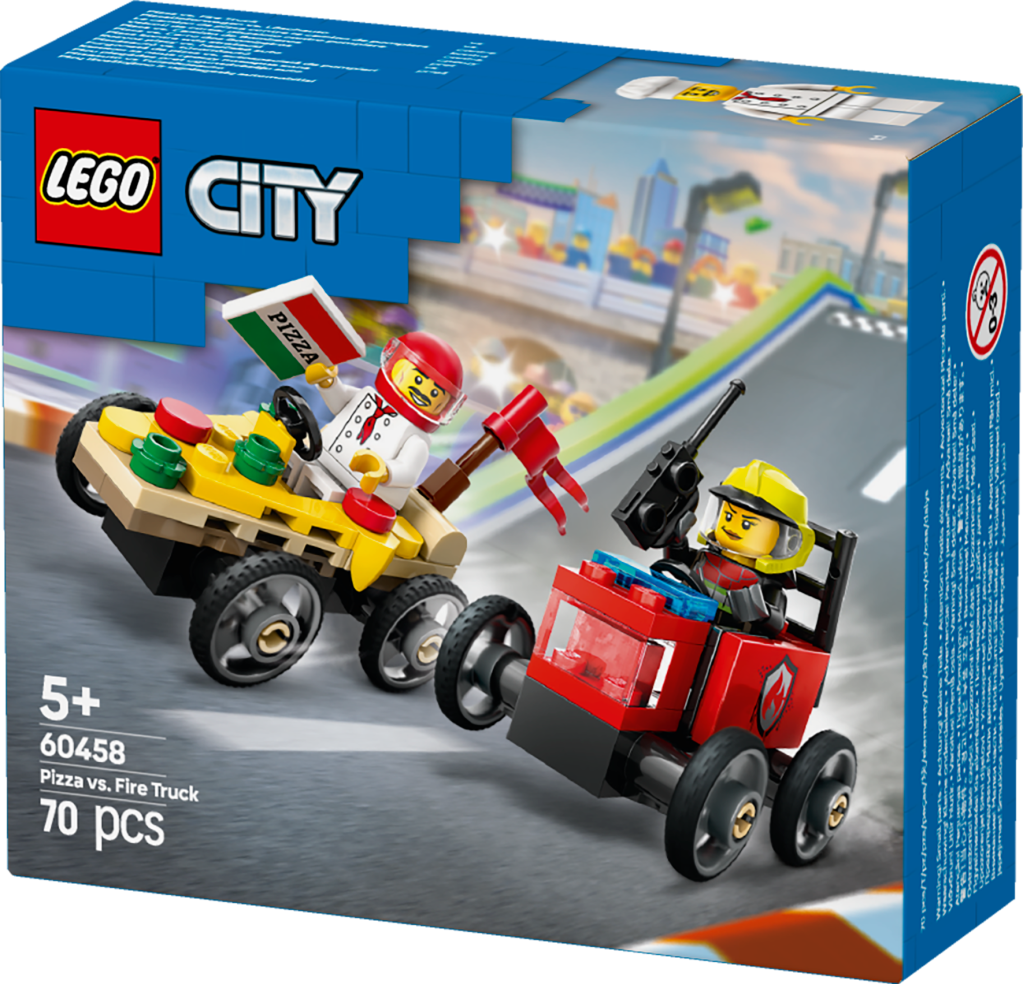 boîte LEGO City 60458 : Pack de Bolides de Course