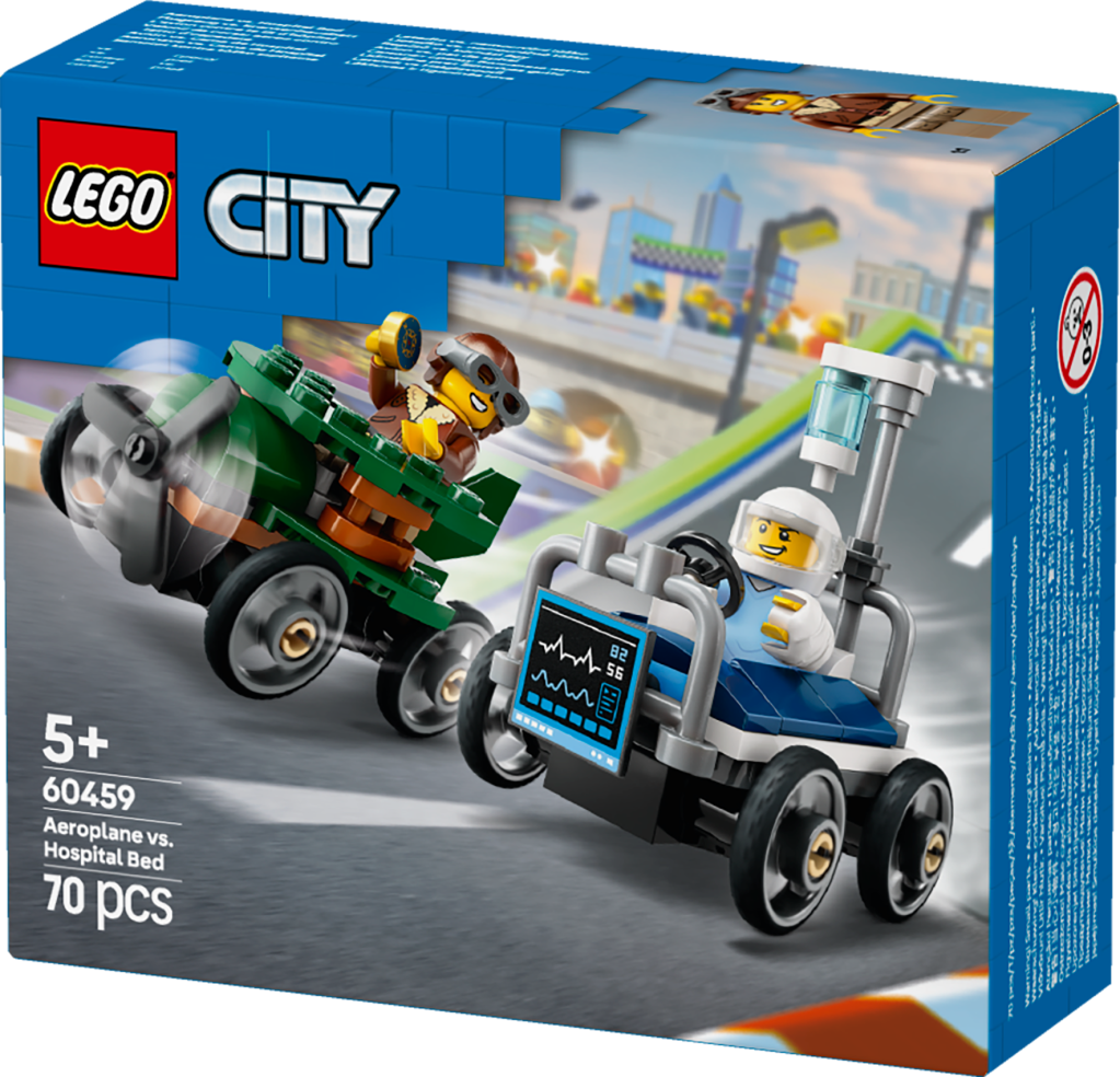 boîte LEGO City 60459 : Pack de Bolides de Course