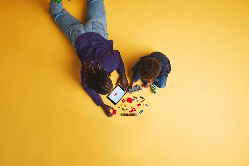 construction LEGO City 60463 : Camion de pompiers avec échelle