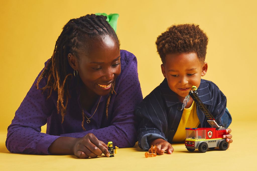 LEGO City 60463 : Camion de pompiers avec échelle