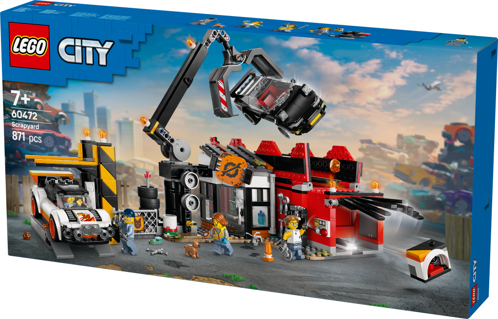 boîte LEGO City 60472 : La casse automobile