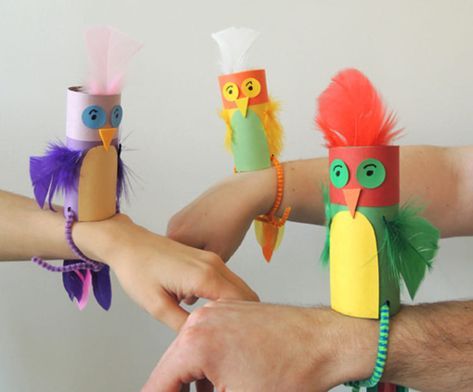 DIY perroquet enfant
