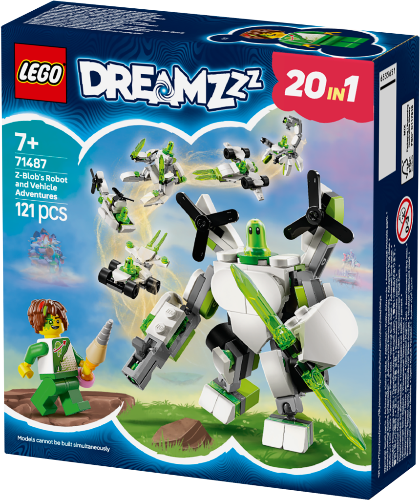 boîte LEGO DREAMZzz 71487 : Aventures de Z-Blob