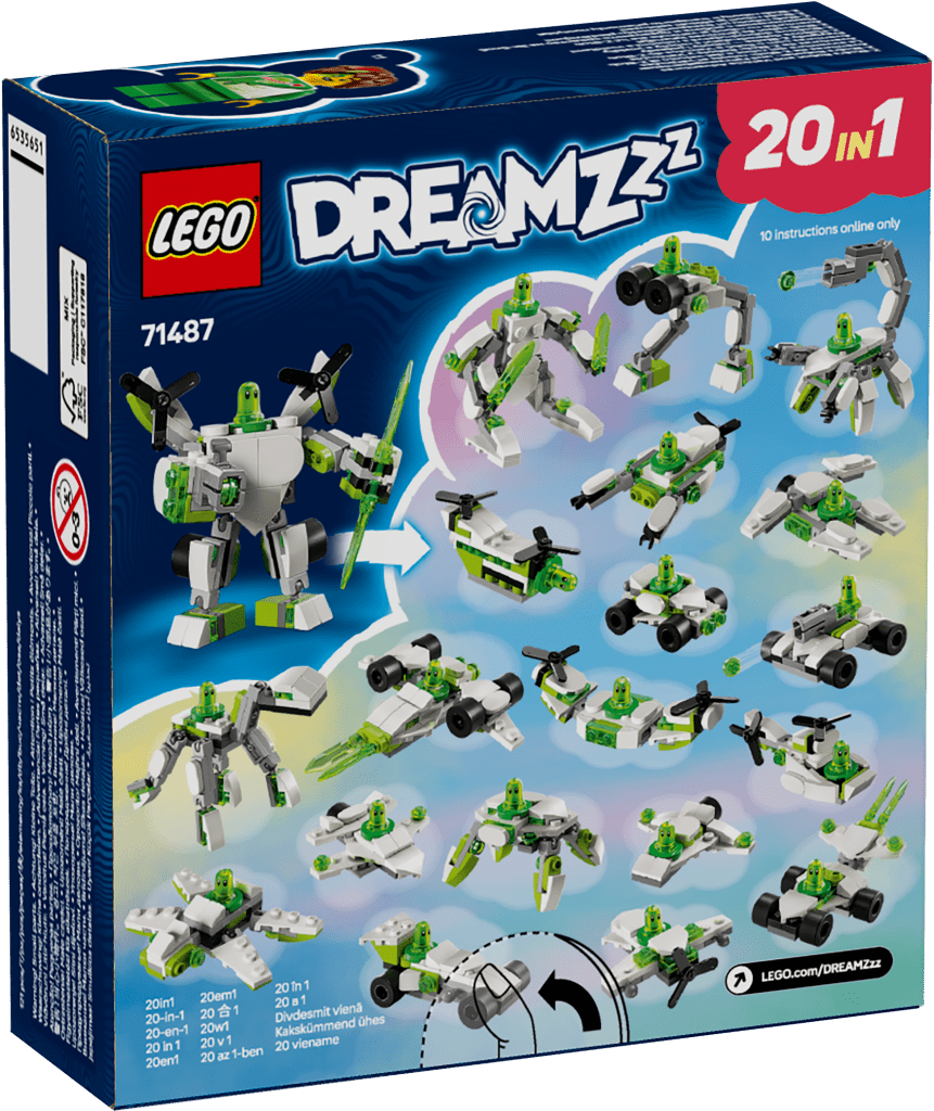 boîte LEGO DREAMZzz 71487 : Aventures de Z-Blob
