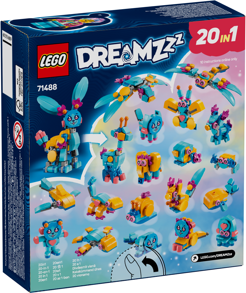 boîte LEGO DREAMZzz 71488 : Aventures de Bunchu