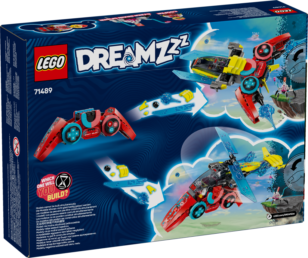 boîte LEGO DREAMZzz 71489 : L’Avion-Manette de jeu de Cooper