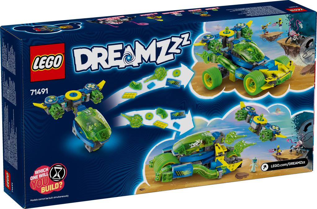 boîte LEGO DREAMZzz 71491 : Mateo et la voiture de course de Z-Blob