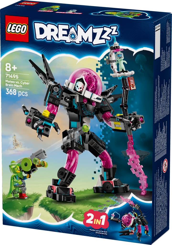 boîte LEGO DREAMZzz 71495 : Mateo contre le robot cyber cerveau