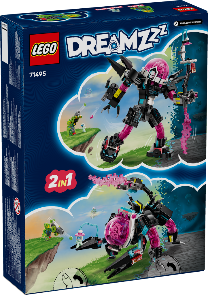 boîte LEGO DREAMZzz 71495 : Mateo contre le robot cyber cerveau