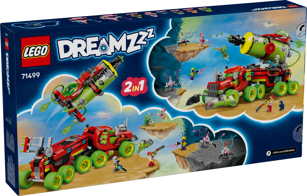 boîte LEGO DREAMZzz 71499 : Le camion spray de peinture de Mateo