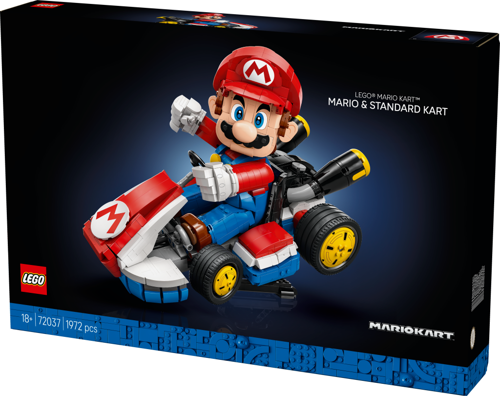 boîte LEGO Mario Kart 72037 Mario et kart standard