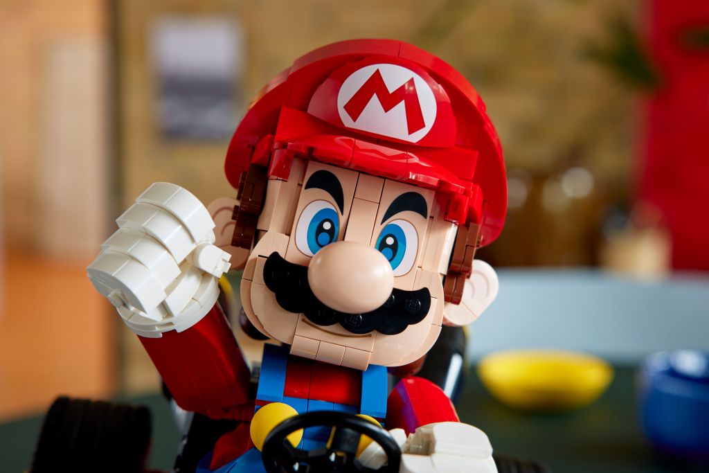 détails LEGO Mario Kart 72037 Mario et kart standard
