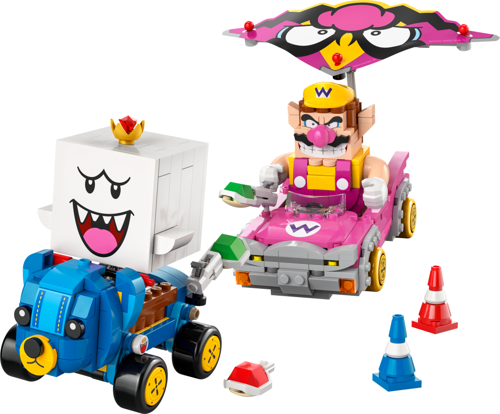 LEGO Super Mario 72038 : Mario Kart – Wario et Roi Boo