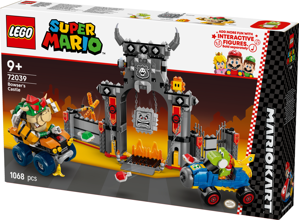 boîte LEGO Super Mario 72039 : Mario Kart – Château de Bowser