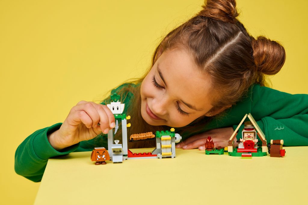détails LEGO Super Mario 72040 : Campement du Capitaine Toad