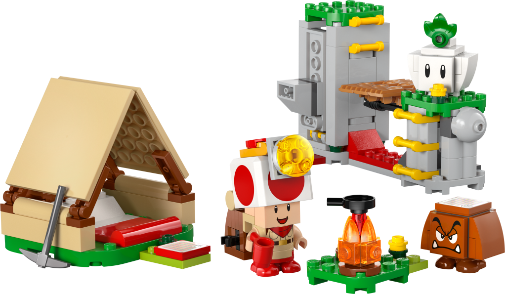 LEGO Super Mario 72040 : Campement du Capitaine Toad