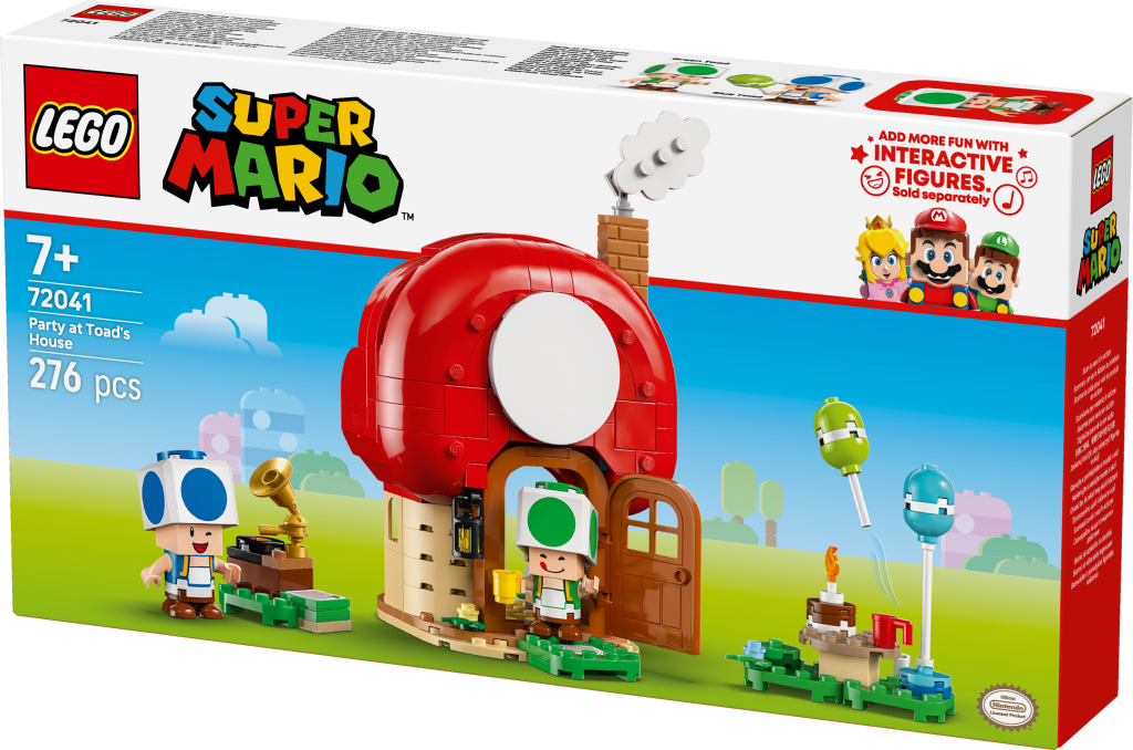 boîte LEGO Super Mario 72041 : Fête chez les Toads