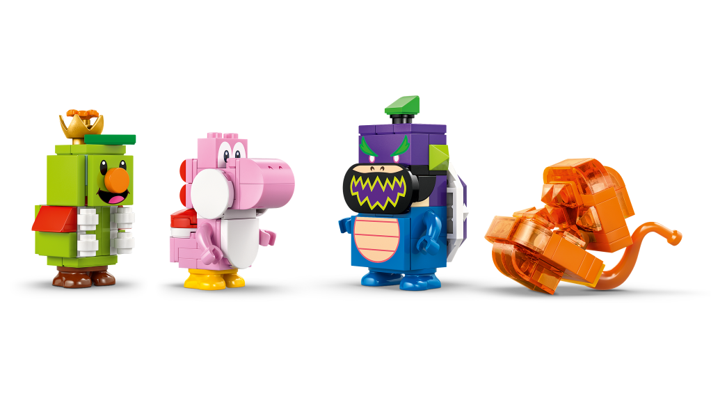 perosnnages LEGO Super Mario 72042 : Prince Florian et Château de Bowser