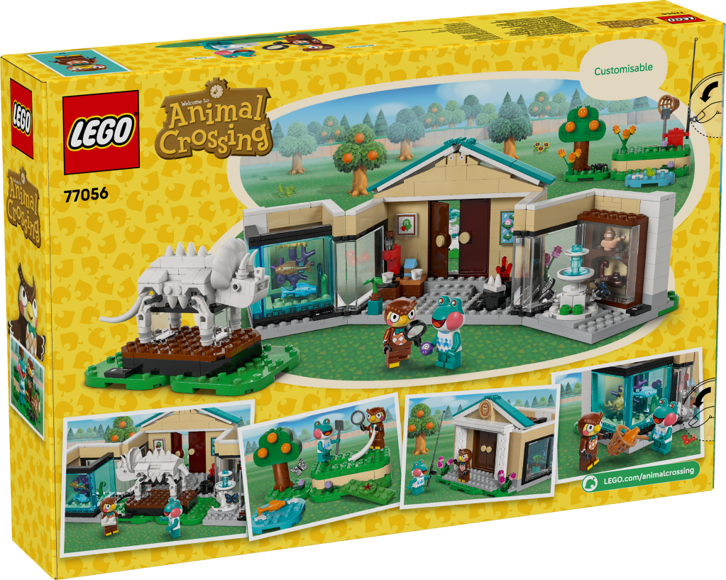 boîte LEGO Animal Crossing 77056 Les Collections du Musée de Thibou