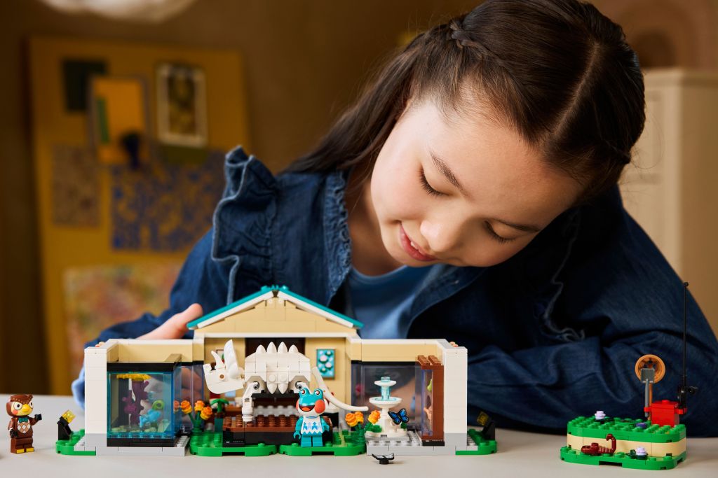 détails LEGO Animal Crossing 77056 Les Collections du Musée de Thibou