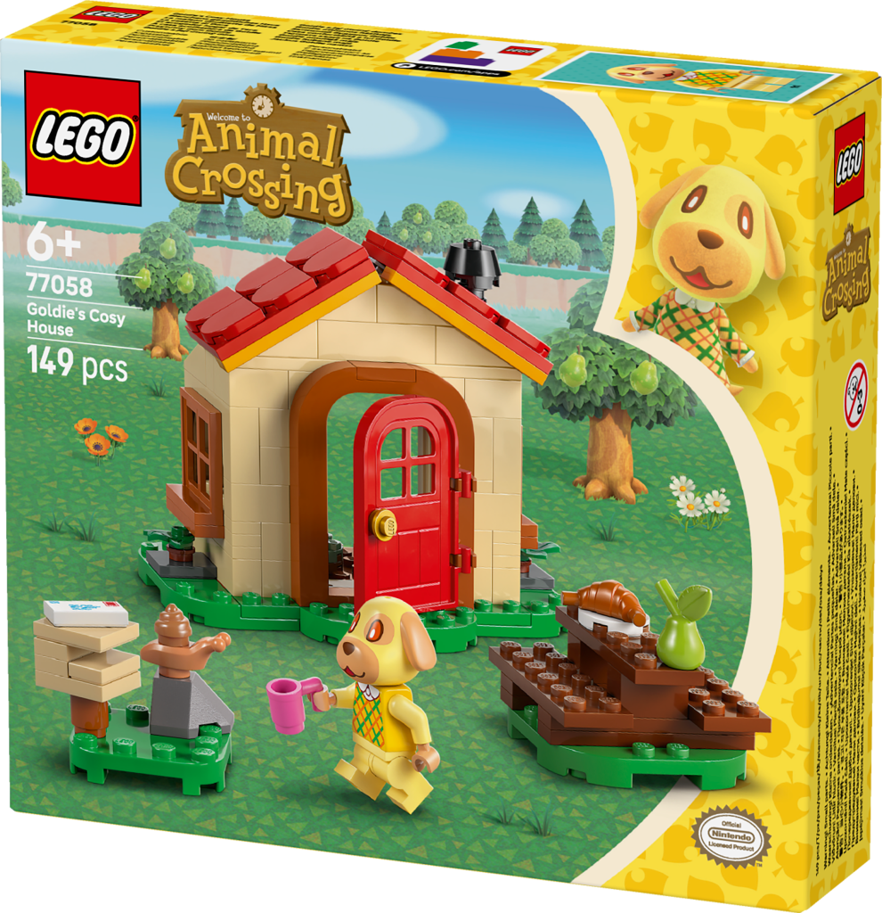 boîte LEGO Animal Crossing 77058 La Maison Douillette de Mirza
