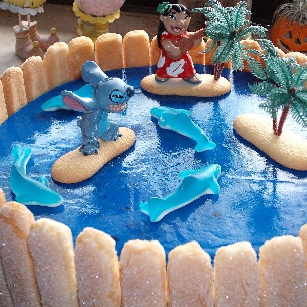 gâteau anniversaire Stitch