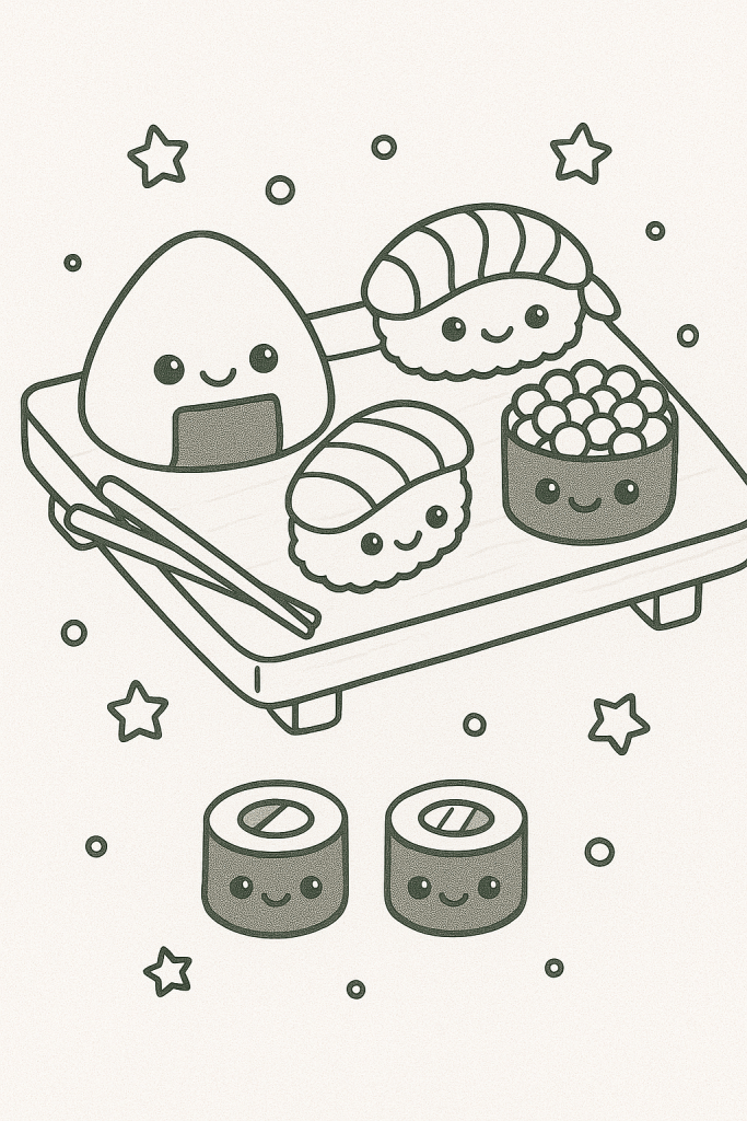 coloriages kawaii
