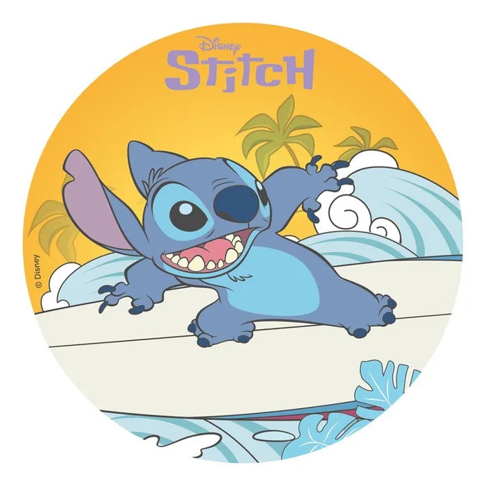 Disque comestible Stitch