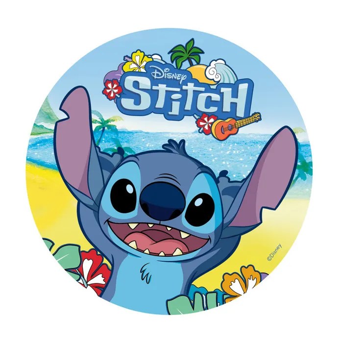 Disque comestible Stitch