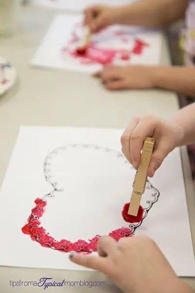 DIY carte cœur