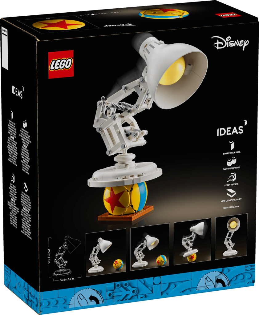 boîte LEGO Ideas 21357 : Luxo Jr.