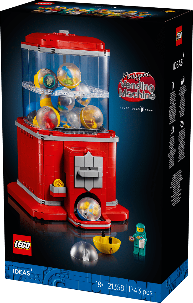 boîte LEGO Ideas 21358 – Le Distributeur de Minifigurines