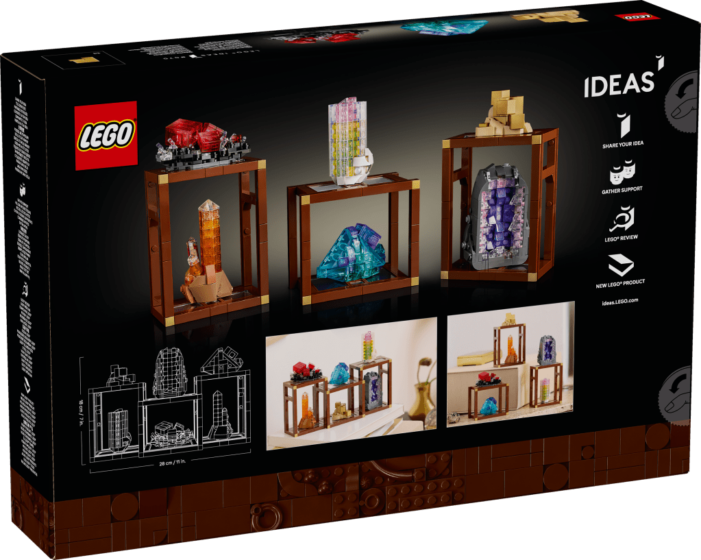 boîte LEGO Ideas 21362 Collection de Minéraux