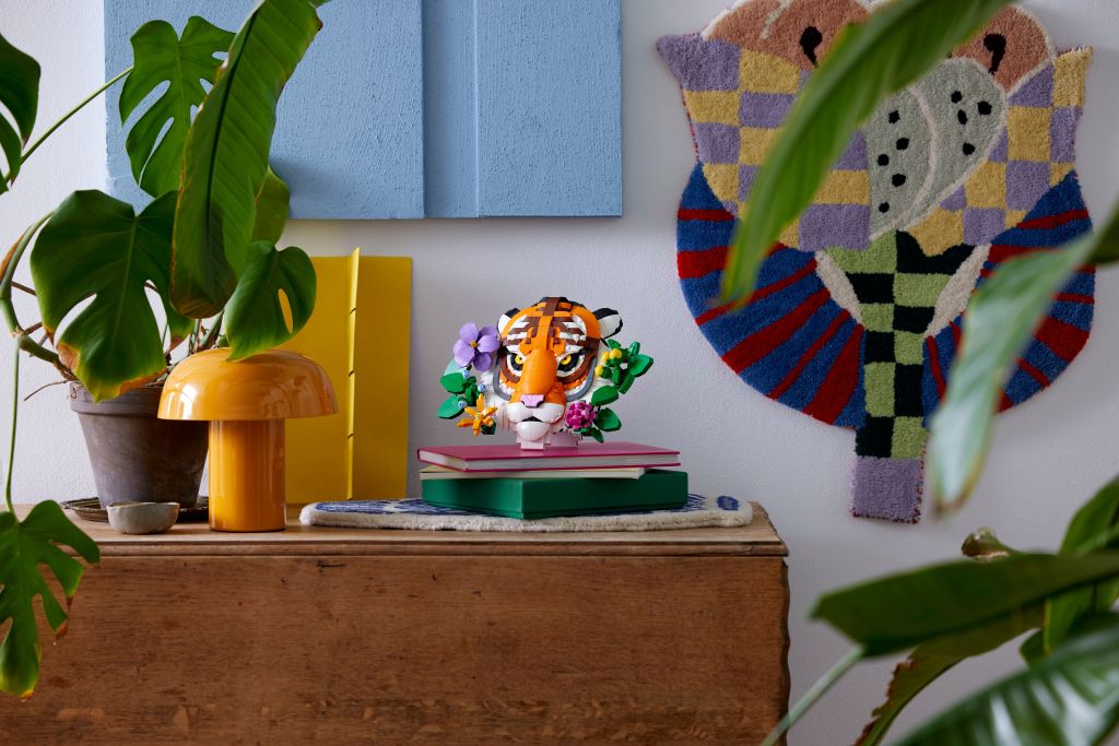 décoration LEGO Art 31217 : Le Tigre