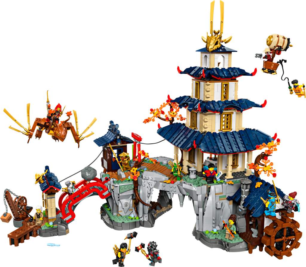 LEGO NINJAGO 71814 La ville au temple du tournoi