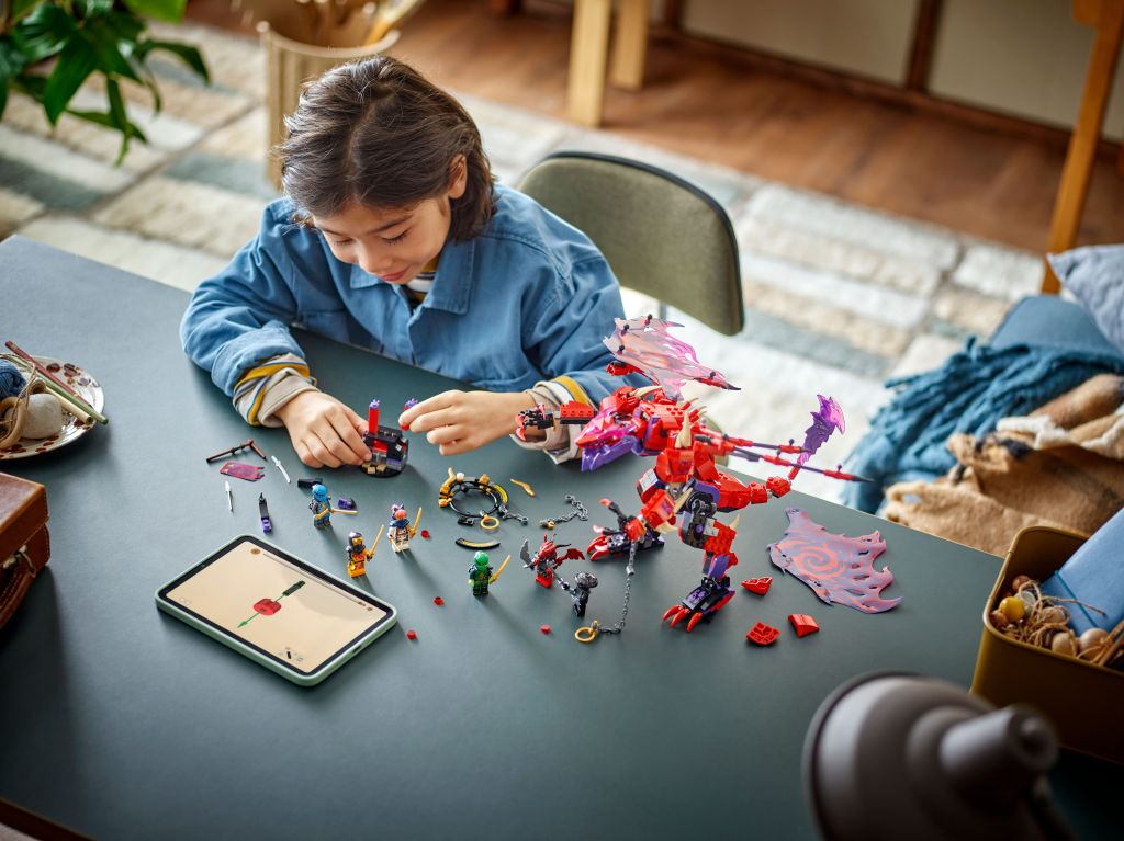 détails LEGO Ninjago 71832 Croc-de-tonnerre : le dragon du chaos