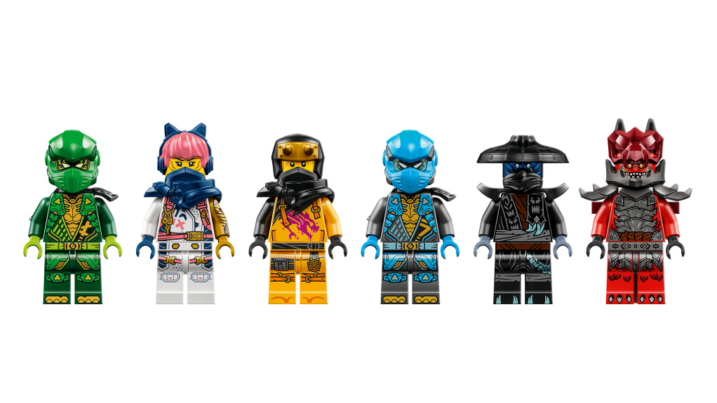 personnage LEGO Ninjago 71832 Croc-de-tonnerre : le dragon du chaos