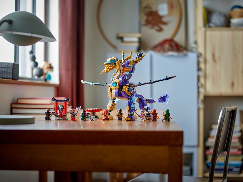 décoration LEGO Ninjago 71836 Arc : le dragon de la concentration