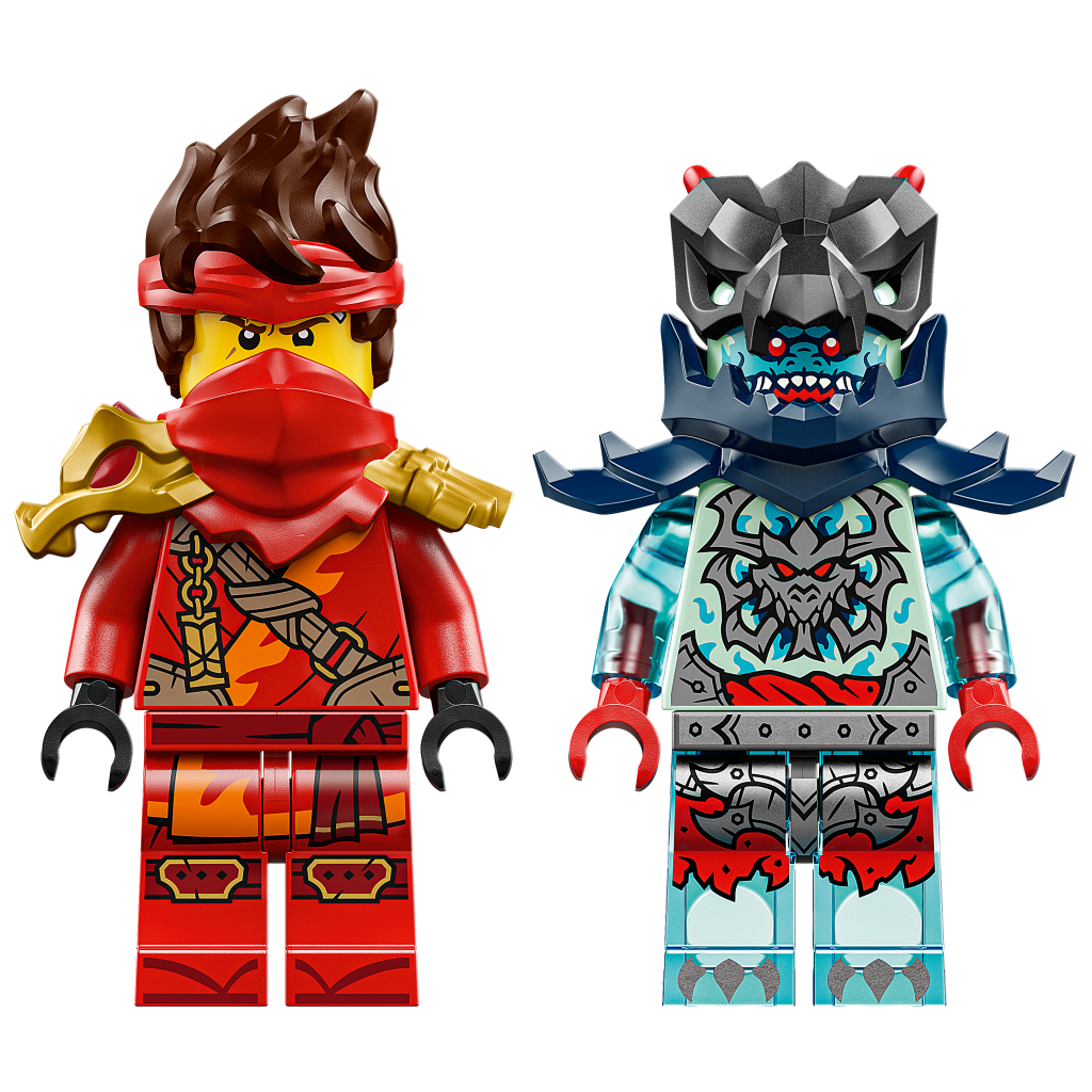 personnages LEGO NINJAGO 71838 Kai et la course de motos