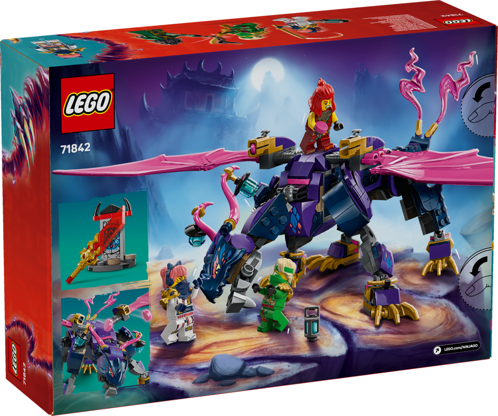 boîte LEGO NINJAGO 71842 Rontu le maître Dragon