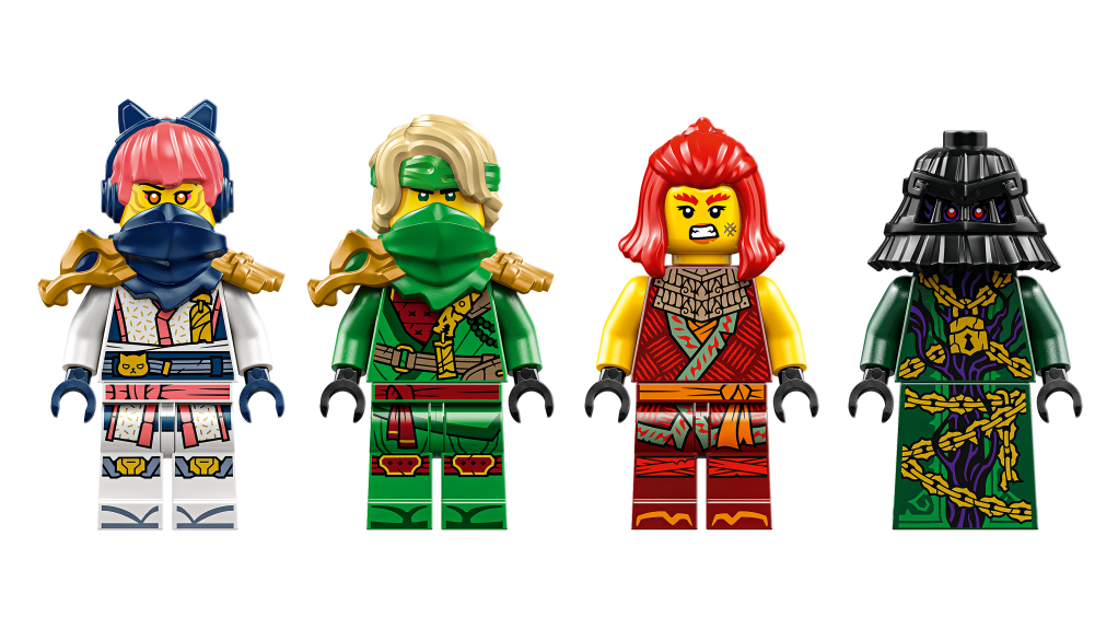 personnages LEGO NINJAGO 71842 Rontu le maître Dragon