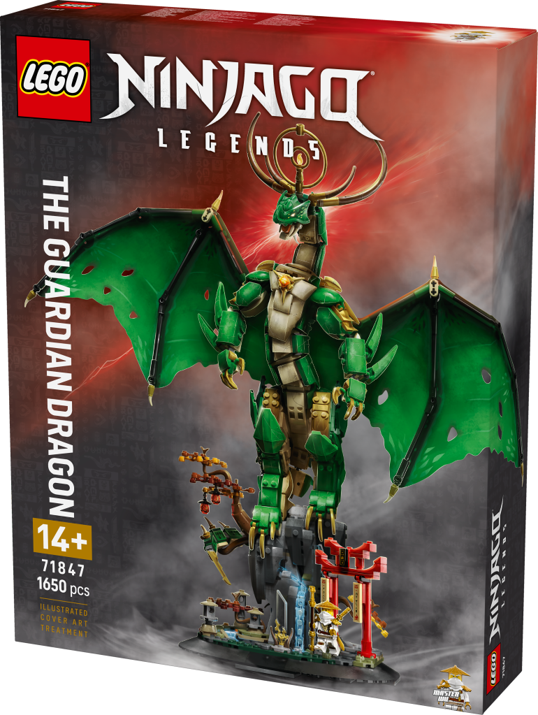 boîte LEGO NINJAGO 71847 Le dragon gardien