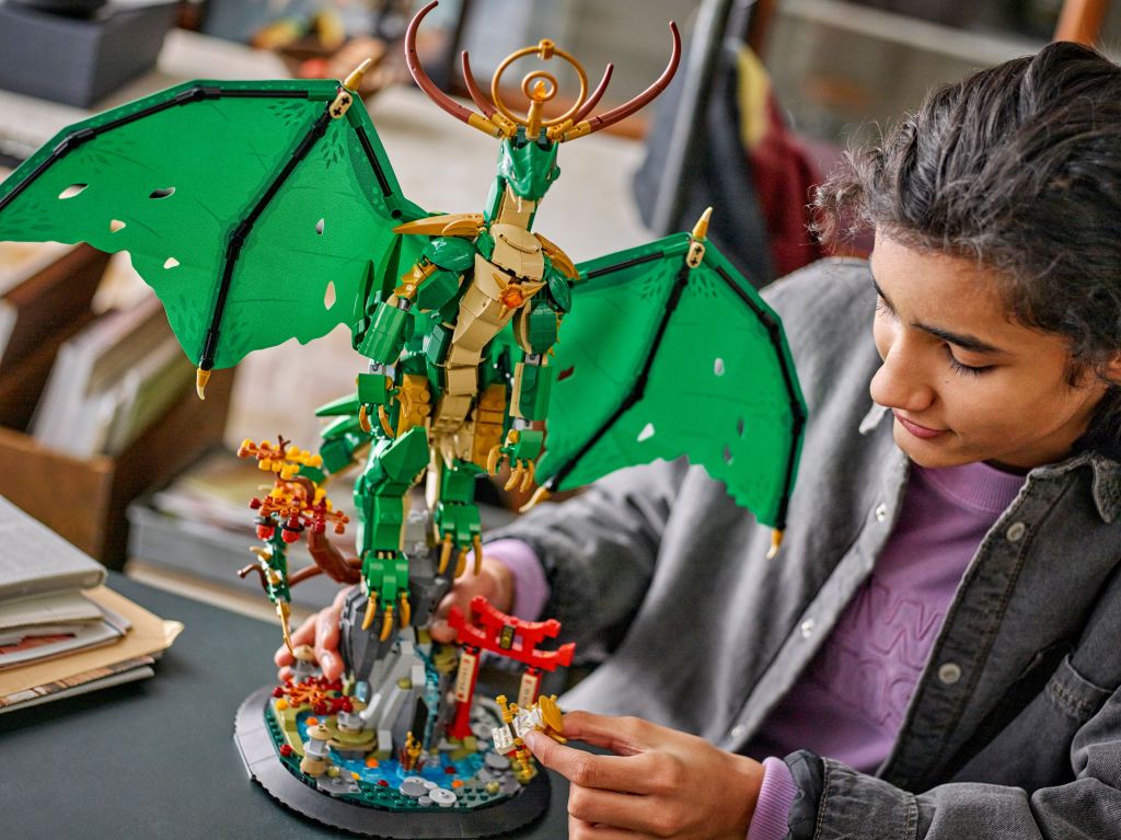 détails LEGO NINJAGO 71847 Le dragon gardien