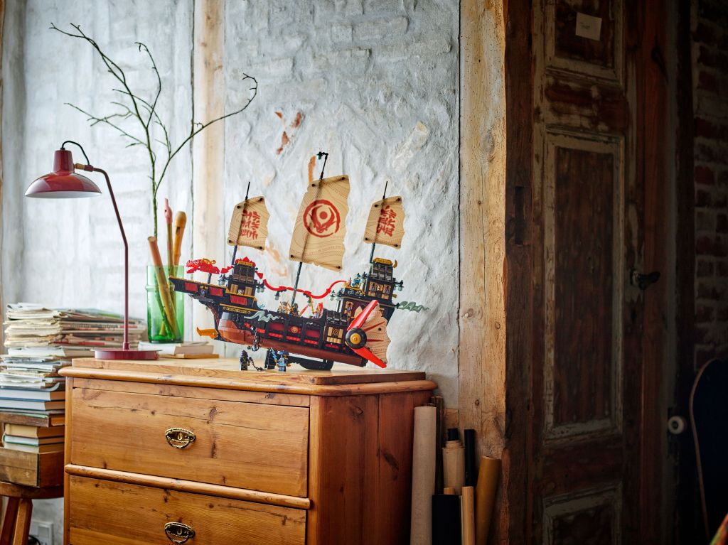 décoration LEGO NINJAGO 71848 Le temple Bounty