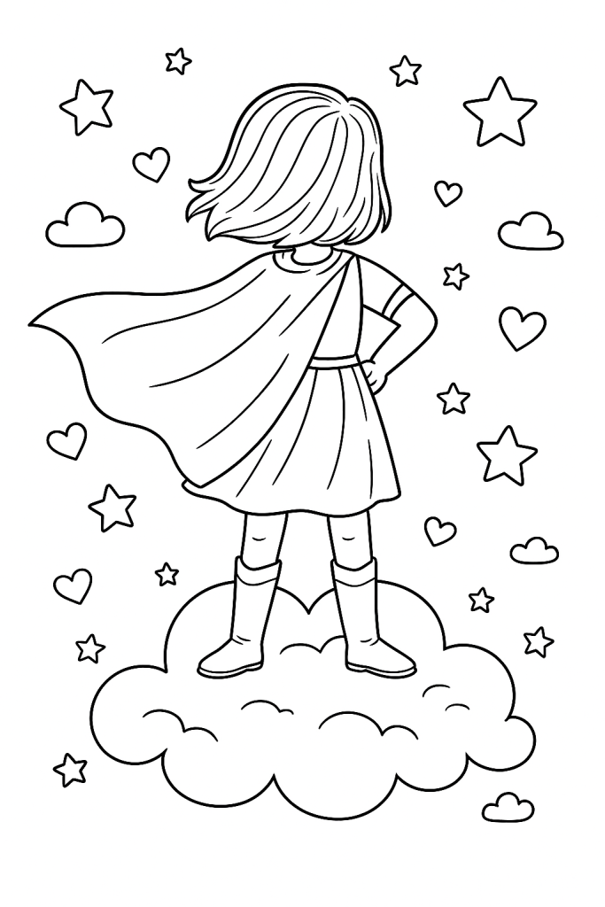 coloriage fête des mères