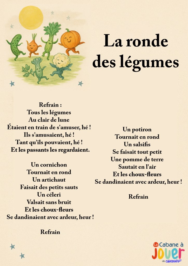 La ronde les légumes
