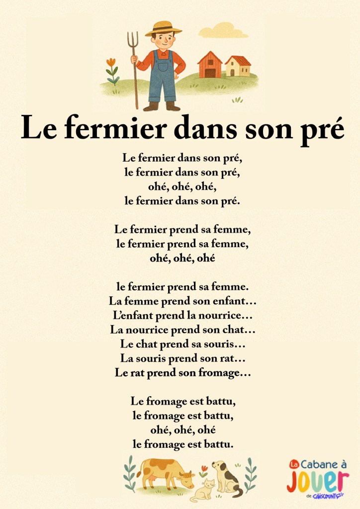 Le fermier dans son pré