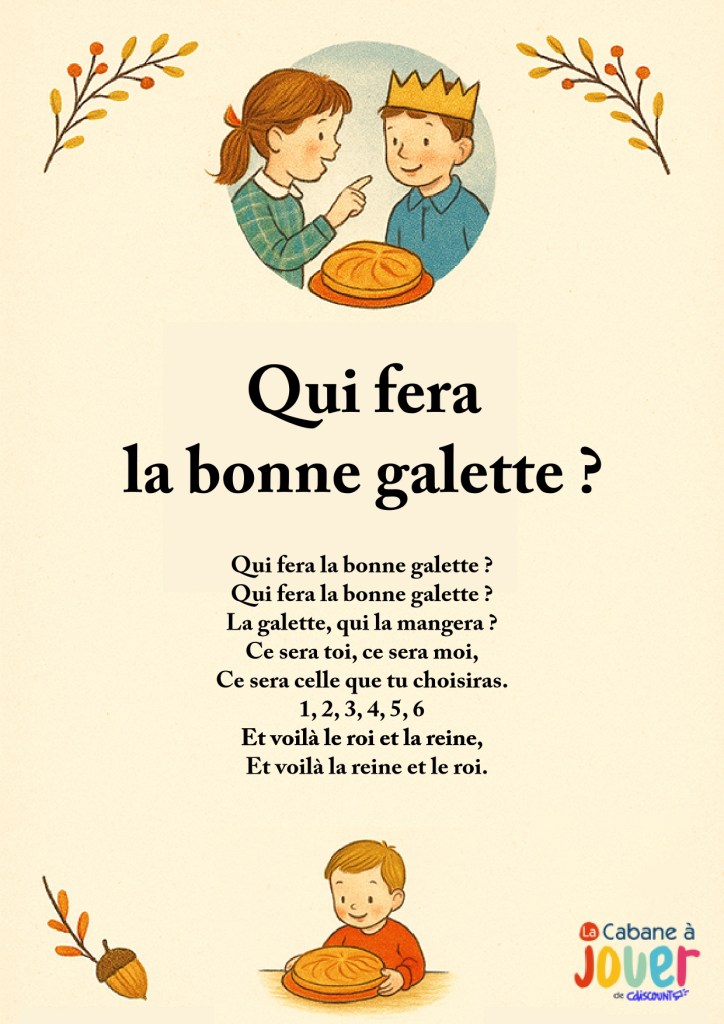 Qui fera la bonne galette ?